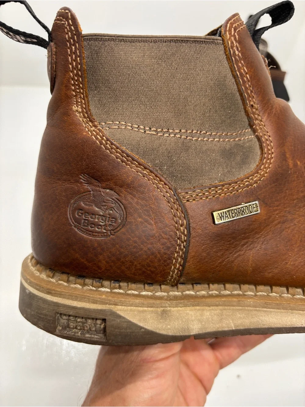 Georgia Boot GB00362 GORE-TEX Waterproof Chelsea Work Boots Men's 9W
